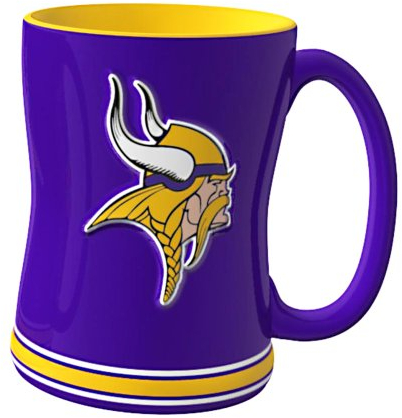 NFL modellierte Relief-Tasse, 414 ml, violett