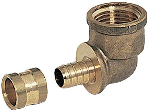 coude à 90 degrés - a glissement - tube per - diamètre 16 vers femelle à visser 15 x 21 - altech