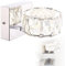 Globo LED Wandleuchte 1 Flammig Kristall-Lampe Wand-Spot Wandlampe Chrom (Wandstrahler, Flurlampe, Wohnzimmerleuchte, 8 Watt, Kristalle)