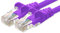 1aTTack.de Network cable Cat.6 - purple - 1x - 3.0 m - CAT6 Ethernet cable Lanka cable 1000 Mbits patch cable
