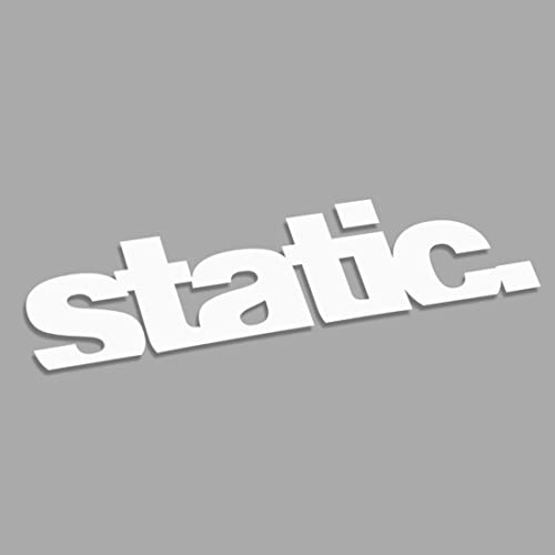 Decus Shop Static XXL 2444 (weiß) // Sticker OEM JDM Style Aufkleber