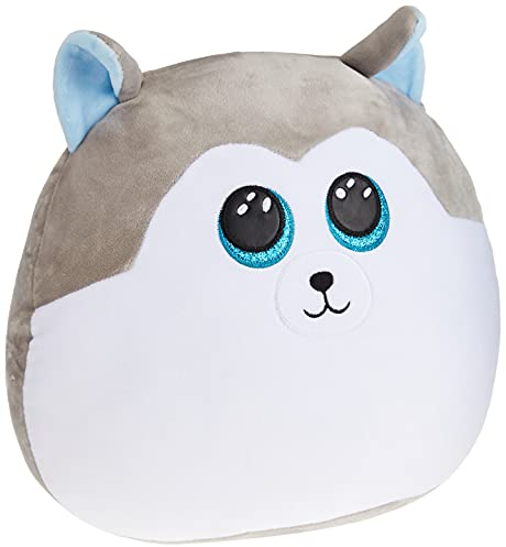 TY UK LTD 39193 Squish-A-Boo Husky Slush Husky-Squish-A-Boo-14, Multicoloured, 31 cm