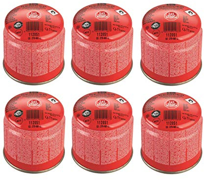 Kemper Gaskartuschen 190 g Art. 1120S1 - mit Membran-Sicherheitssystem - Angebot für 6 Gasflaschen