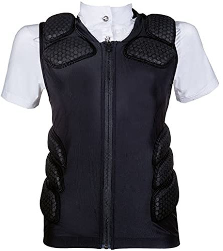 HKM Shelter Sicherheitsweste 9100 Schwarz S=140-155 cm Körpergröße