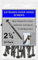 Oil Rubbed Bronze Wood Screws 9 X 2-1/4 Inch – Extra Long Stainless Steel Door Hinge Screws - Door Security Screws - 24 Pack