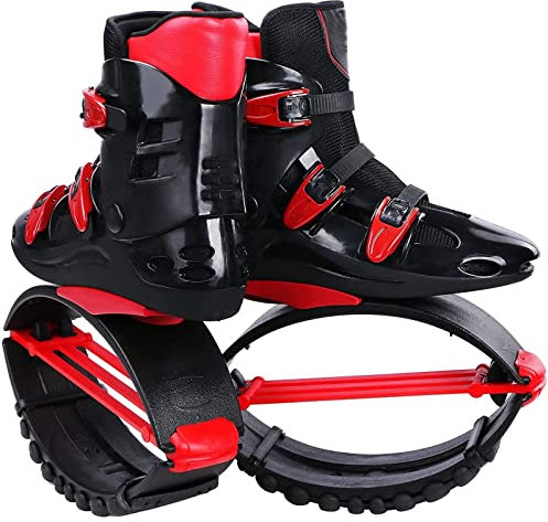 Kangaroo Shoes Jumping - Springschuhe Elastische Schuhe Leicht Zu Springen Raum Jumping Stelz - Unisex - Fitness Jump Schuhe für Indoor/Outdoor Sport - Keine Installation erforderlich