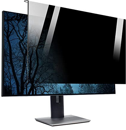 CUNIO 22-27 Zoll Computerbildschirm-Sichtschutzfilter, Anti-Blaulicht vom hängenden Typ Sichtschutzfolie, für Hp/Dell/Sony/Samsung / 23.6in 543x316mm