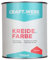 CRAFT.WERK Kreidefarbe für Möbel (750ml, spicy red) ultramatte Chalk Paint Farbe für Holz - Möbelfarbe einfach zu verarbeiten - Möbellack auf Wasserbasis - Made in Germany