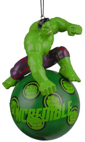Marvel Christmas Tree Decorations Baubles (Hulk)