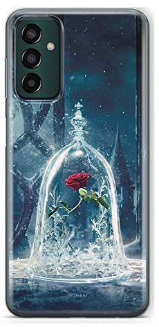 ERT GROUP Handyhülle für Samsung M13 4G Original und offiziell Lizenziertes Disney Muster Beauty and The Beast 002 optimal an die Form des Handy angepasst, hülle aus TPU