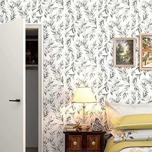 JOLIHOME Selbstklebende Tapete Möbelfolie Selbstklebend Küchenrückwand Folie Arbeitsplatte Folie Sticker Blumen Kontaktpapier zum Abziehen und Aufkleben Fototapete Blumen 44.5x500cm