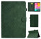 CASAFUNY Coque pour Samsung Galaxy Tab A 10.1 2019 (SM-T510/SM-T515/SM-T517) Housse de Protection en Cuir PU Étui Case Tablette Étui pour Samsung Galaxy Tab A 10.1 2019, Vert