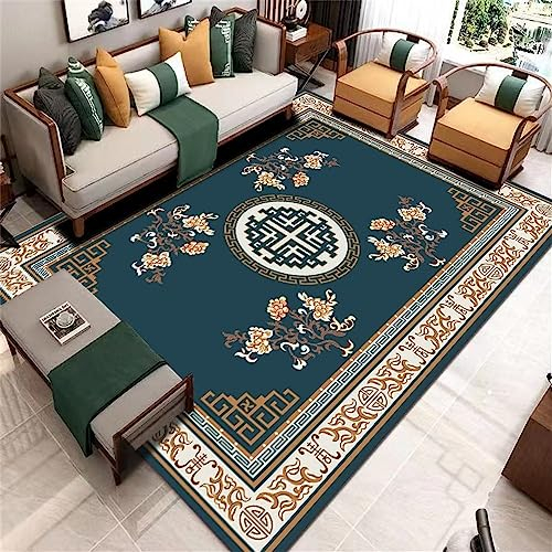 RUGMRZ Paillason Style Chinois Sobre Tapis de Salon Petit Tapis Anti Glisse tapis60X90cm