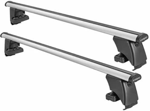 Farad-Barre portatutto ALU compatibile con VW Golf 5 3 porte anno 2003-2008 con tetto liscio