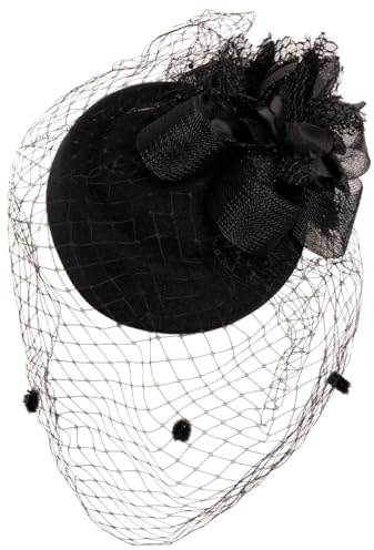 Ro Rox Netzschleife Fascinator Hut Perlen Vintage Retro Pinup 40er 50er Hochzeit