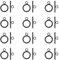 UNICRAFTALE 12 Sets Stainless Steel Toggle Clasps Round IQ Toggle Clasps T-bar Closure Clasps Black Neckalce Toggle Clasps Necklace Bracelet Connectors End Clasps for DIY Jewelry Making