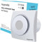 Aygrochy Quiet Extractor Fan 100 mm, Bathroom Extractor Fan with Anti-Return, for Kitchen, Bathroom, Greenhouse, Garage