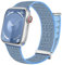 Mastten Sport Armband Kompatibel mit Apple Watch Armband 38mm 40mm 41mm 42mm, Nylon Klettverschluss Herren Damen Verstellbare Geflochtenes Armbänder für iWatch Series 10 9 SE 8 7 6 5 4 3 2 1, Blau