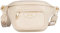 BITUOR Umhängetasche Damen Klein, Bauchtasche Damen Crossbody Bag Damen Frauen Schultertasche Stylische Brusttasche mit Abnehmbarem und Breiterem Schultergurt für Arbeit Freizeit Date, Beige