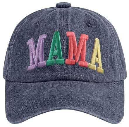 Generisch Mama-Hüte für Frauen, lustige, verstellbare Mini-Baseballkappe Mützen Damen Winter Cap Jungen 2 Jahre