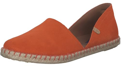 VERBENAS Carmen Serraje 0300580 Damen Espadrilles - modische Stoffschuhe für Frauen - leichte Ballerina elegant - bequeme flache Sommersandalen Tiger EU36
