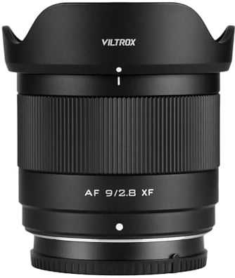 VILTROX AF 9 mm F2.8 Kameraobjektiv APS-C Autofokus Ultra-Weitwinkel-Prime-Objektiv (für Fuji XF)