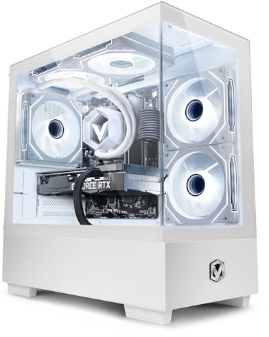 VIBOX IV-618 PC Gamer • AMD Ryzen 7 5700X 8 cœurs • AMD Radeon RX 9060 XT 16 Go • 16 Go RAM • 1 to SSD • Windows 11 • WiFi 6 + Bluetooth 5.4