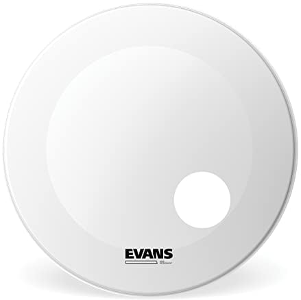 Evans EQ3 Coated White 22 BD22RGCW Bass Drum Reso