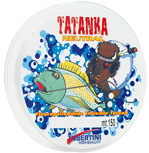 Tubertini Tatanka 150m Schnur - monofile Angelschnur, Durchmesser/Tragkraft:0.205mm / 6.50kg