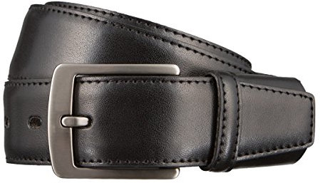 LLOYD Men's Belts Gürtel Herrengürtel Ledergürtel Schwarz 6588, Länge:135 cm, Farbe:Schwarz