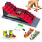 MOMSIV Mini Finger Skateboard und Ramp Zubehör Set (F)