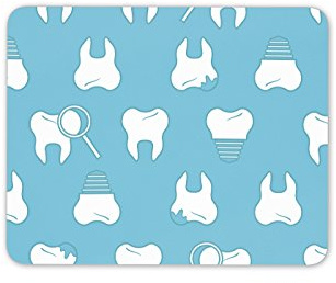 Dental Hygeine Mouse Mat Pad - Dentist Nurse Teeth Tooth PC Computer #8501