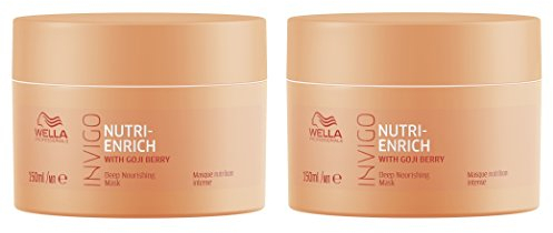 2er Nutri Enrich Intensiv pflegende Maske Invigo Wella Professionals mit Goji Beeren je 150 ml = 300 ml