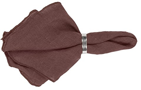 Broste Copenhagen Servietten, Aubergine, 45 x 45 cm