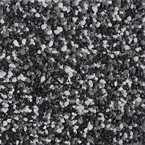 RyFo Colors Buntsteinputz Classic Line 100 schwarz/grau/weiß 25kg - weitere Farbtöne und Größen wählbar, Fertigputz für innen und außen, Sockelputz, Mosaikputz