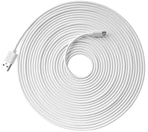 NXACETN Câble De Chargeur Micro USB 3A, Ligne d'alimentation De Charge Plug Play Cordon De Câble d'alimentation Micro USB Ultra-Long Et Sûr Compatible avec Les Téléphones Intelligents Android 10m