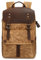 DRF Mochila para Cámara DSLR de Lona Vintage Mochila Cámara Reflex Amarillo BG15
