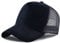 Baseballcap Meshcap Kappe 5 Panel Mesh Kappe Breathable Verstellbar Baseballmütze Truckercap für Herren und Damen (Schwarz)
