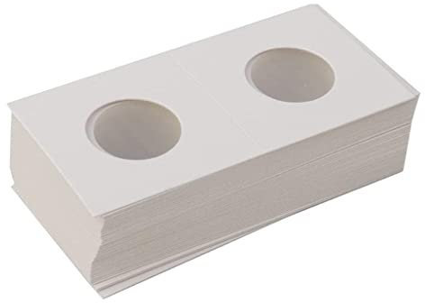 zalati Münzkarton, 50 Stück, Klapphalter mit Mylar, für Münzalbum, Buchsammlung, 37 mm