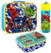 Zawadi Global Avengers Kids - Fiambrera Lonchera para Niños Colegio, Bolsa de Almuerzo Aislada Multicompartimento y Botella de Agua de 540 ml, Juego de Comida para Viajes Escolares, sin BPA