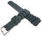 Armband aus flachem Gummi SKX Z18 Z20 Z22 Sub Diver Strap Schwarz Blau Grün kompatibel mit SEIKO GMT SKX 007 J 009 K Turtle NY Aqualand, 20MM