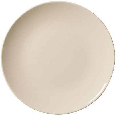 Ritzenhoff & Breker Cecina Dessertteller, 20 cm, Moderner Frühstücksteller im Manufaktur-Look, Mix & Match-Geschirr, Spülmaschinenfest und Alltagstauglich, Steinzeug, Beige