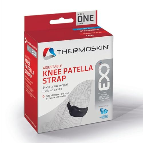 Thermoskin EXO Kniescheibe Strap - Zur Unterstützung und Schmerzlinderung - Männer & Frauen, Einheitsgröße