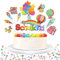 DPKOW Kuchen Topper Schulanfang Tortendeko, 11pcs Schulkind Cupcake Topper Einschulung Tortendeko Dekorationen für Junge Mädchen Schulanfang Party Deko Kuchen Einschulung Tischdeko Streudeko ABC 123