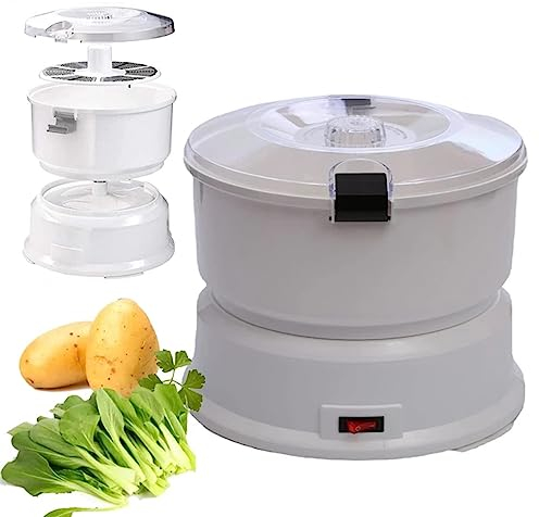 JINTAOMA Automatic Potato Peeler,Electric Vegetable Peelers, Rotary Potato Peeler,Potato Peeler For Kitchen, Salad Rotating Machine, Potato Peeler For Arthritic Hands