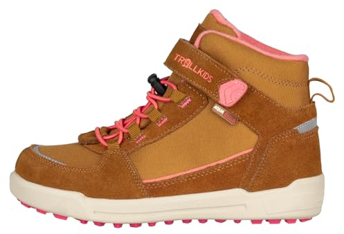 Trollkids Kids Gryllefjord Mid Cut 28, caramel