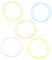 SAFIGLE 10pièces Bracelets Silicone Élastiques Lumineux Pour Fêtes Événements Et Activités Sportives