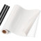 YAFLC Transferfolie Plotter für Vinyl, 30.5x366cm Transferfolie Plotter und Schwarz Vinylfolie Plotter, Übertragungsfolie Plotter für Becher, Fenster, Aufkleber und DIY Handwerk