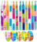 Pop it Armband,17 Pcs Fidget Armband Bubble Armband Spielzeug Armband Kinder Baby Sensory Toy für Kinder und Erwachsene
