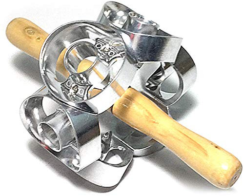 Lueear Donut-Ausstecher, Donut-Formschneider, Teigschneider aus Edelstahl, Teigschneider für Backroller, Küchen-Kochwerkzeuge zum Kochen und Backen